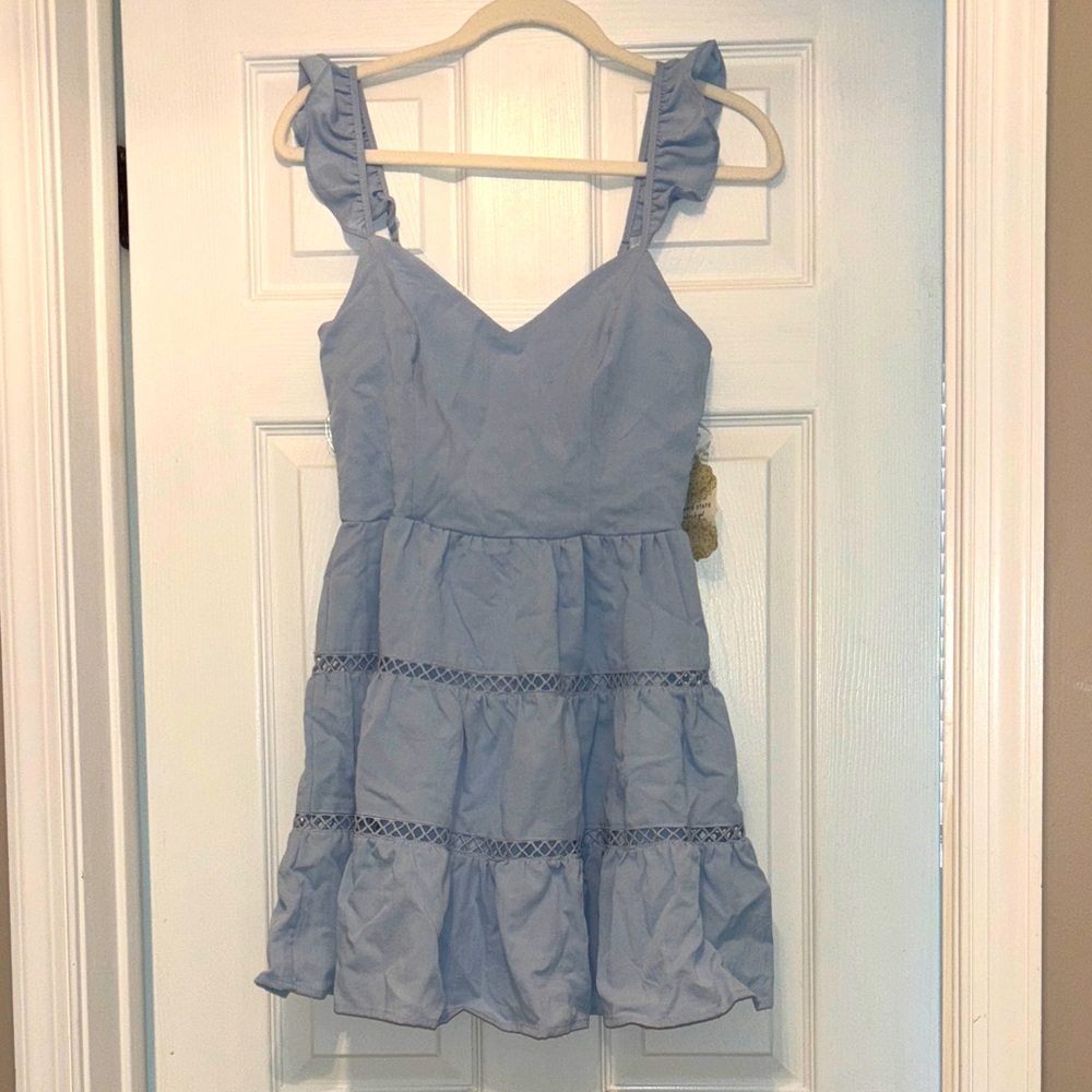 Alter'd State Blue Mini Sundress